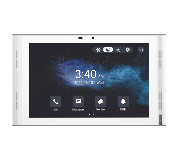 Akuvox S567A Smart Android Indoor Monitor (Touchscreen, Audio und Video, 5 MP Kamera), PoE, Android 12 basierend