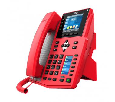 Fanvil Red X5U-R Enterprise SIP Telefon (rot)