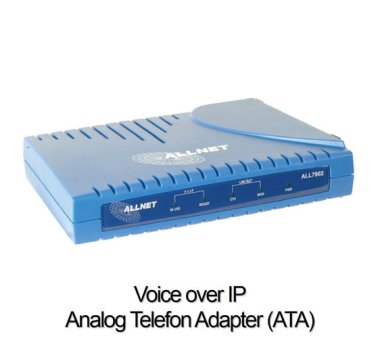 Allnet ALL7902 Analoger Telefon Adapter (ATA / Router)...