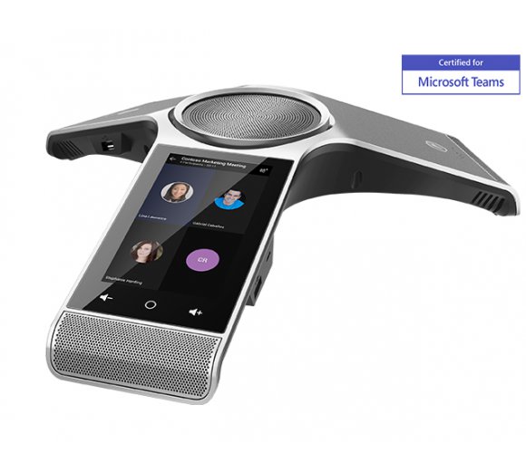 Yealink CP960 Microsoft Teams Conference Phone, WLAN, Bluetooth, 5"-Multitouch-Screen, USB-Recording