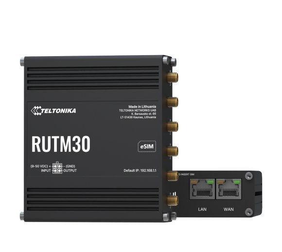Teltonika RUTM30 5G Router (Dual SIM + eSIM)