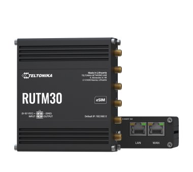 Teltonika RUTM30 industrial 5G Router Wi-Fi 5 (Dual SIM +...