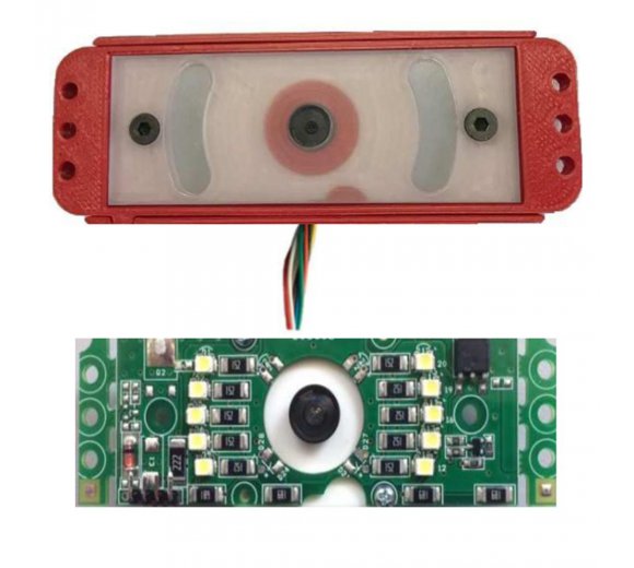 Tema AA-697/CLL externe HD-USB-Kamera mit vorkonfektionierten 50 cm Kabel mit 10 weißen LEDs