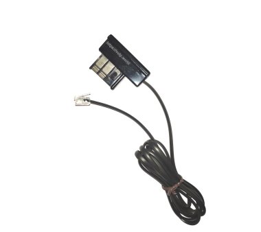 Telephone plug France to RJ11 plug with cable