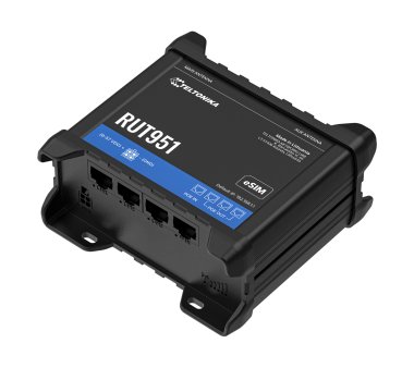Teltonika RUT951 PoE+ industrial cellular router (without...