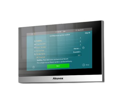 Akuvox C313W-LP-2 Innenstation auf 2-Drahttechnik...