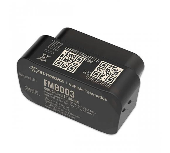 Teltonika FMB003 Easy GPS trackers (OBDII, Bluetooth)