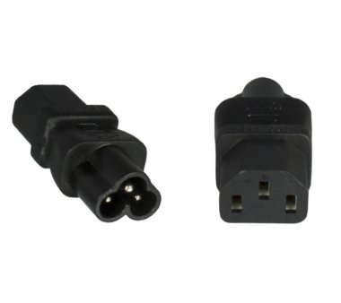 Power Adapter C13 female to IEC60320-C6 Mickey Mouse