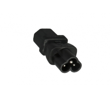 Power Adapter C13 female to IEC60320-C6 Mickey Mouse