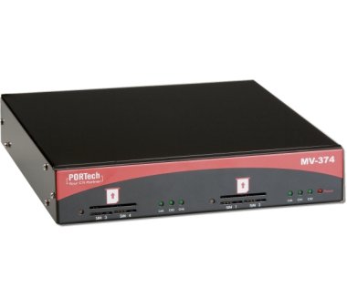 Portech MV-374 VoIP GSM Gateway 4x SIM 1x LAN, Asterisk