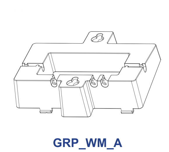 Grandstream GRP_WM_A Wandhalterung für GRP2600 IP-Telefone Serie