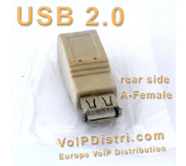 USB Adapter 2.0 A Female - B Female (2x Kupplung),...