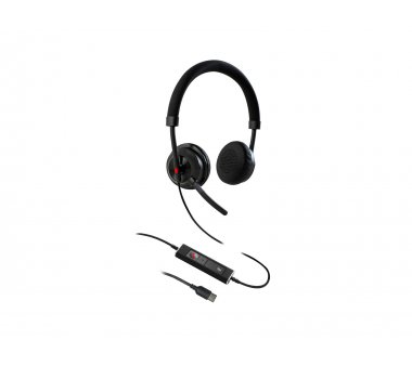 VT 8200 UC USB-C + Typ-A Adapter Stereo Headset (Plug and...