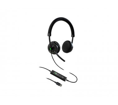 VT 8200 UC USB-C + Typ-A Adapter Stereo Headset (Plug and play)