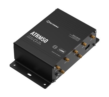 Teltonika ATRM50 rugged 5G router with M12 X-coded Gigabit Ethernet Connector (DUAL SIM & eSIM)