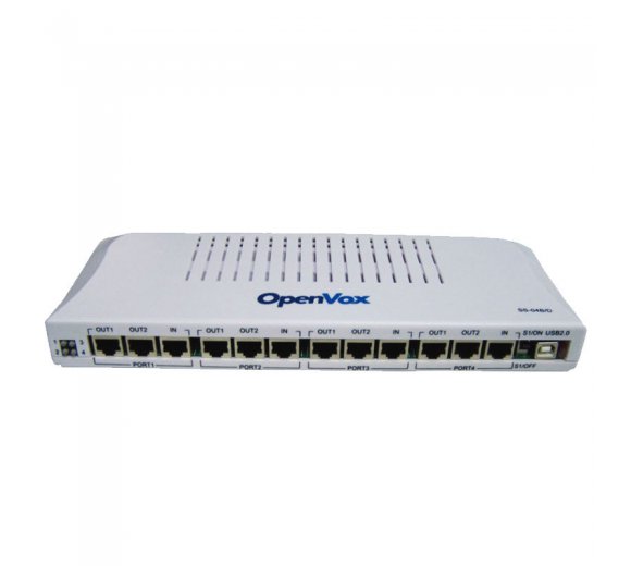OpenVox FB40 4 Port IP-PBX Failover Box - ISDN BRI (to backup the Asterisk PBX)