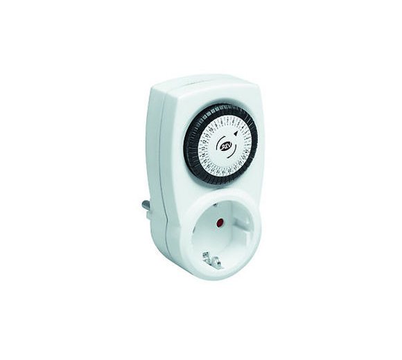 REV Ritter Mechanical Day Timer with Child Protection, IP20