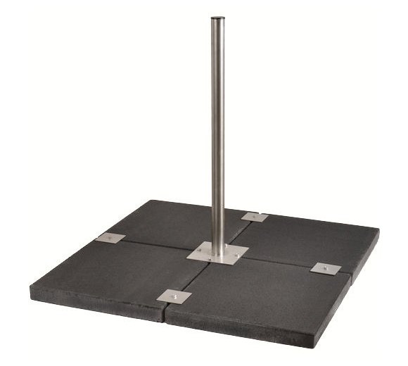 Universal 4-plate stands (30/40/50 / 60cm plates) Stainless steel flat roof racks