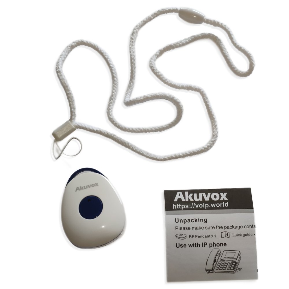 Akuvox SOS Button (869 MHz) for R15P IP Phone and C315, C317, C319 In