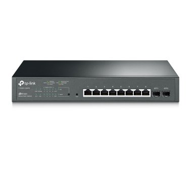 TP-Link T1500G-10MPS PoE/GE/GE/SMA/10 | 8x PoE+,...