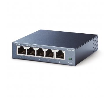 TP-Link TL-SG105 5 Port-Gigabit-Desktop-Switch (QoS...