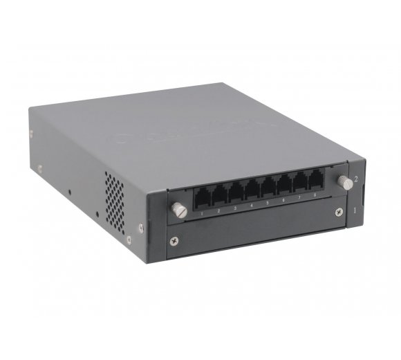 OpenVox VoxStack VS-GW1202-8S Analog VoIP Gateway with 8 FXS RJ11 ports and 2 LAN ports, Compatible with Asterisk, Elastix, 3CX, FreeSWITCH Sip Server and VOS VoIP operating platform