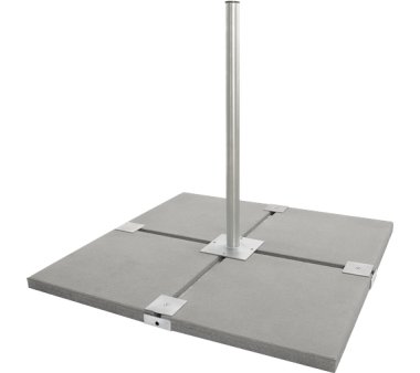 Herkules 4 panels balcony stands (4 x 50x50 cm) flat roof...