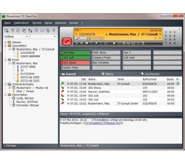 Xtelsio PhoneSuite CTI Client Professional (Version 3.x)