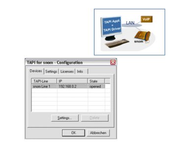 xtelsio TAPI for snom (Driver)