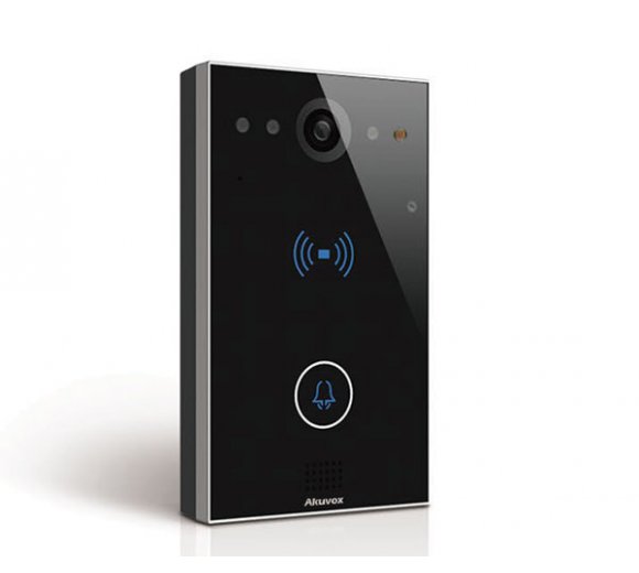 Akuvox E11R home smart intercom, SIP Video Doorphone with Sensor button, RFID card reader (Wall-mounted)
