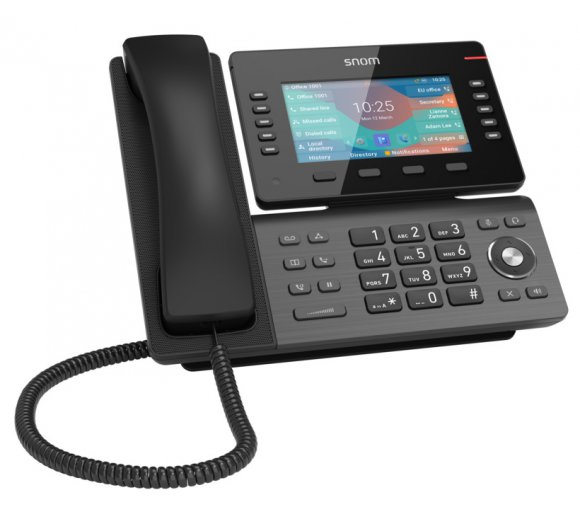 Snom D865 IP Phone (Wifi, Bluetooth, USB, OpenVPN), 218,37 €