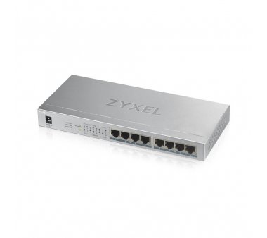 ZyXEL GS1008-HP 8-Port Desktop Gigabit PoE+ Switch (IEEE 802.3az Energy Efficient)