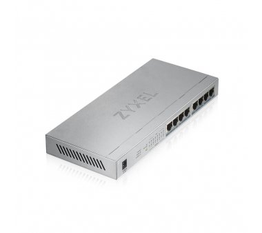 ZyXEL GS1008-HP 8-Port Desktop Gigabit PoE+ Switch (IEEE 802.3az Energy Efficient)