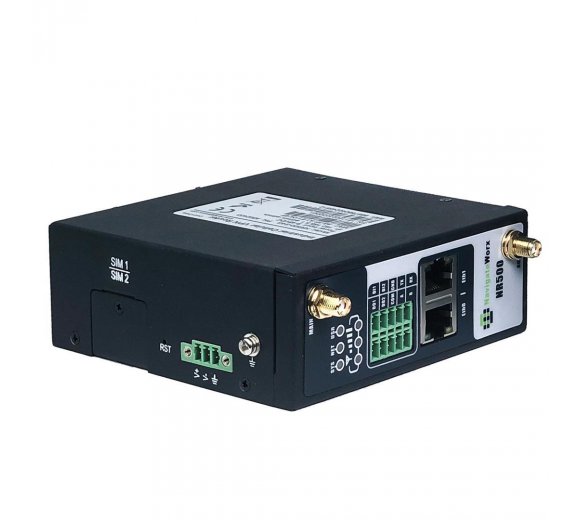 NavigateWorx NR500-S3G, Standard (A502333) 3G Industrial Cellular VPN Router Dual SIMs, 2x Ethernet Ports