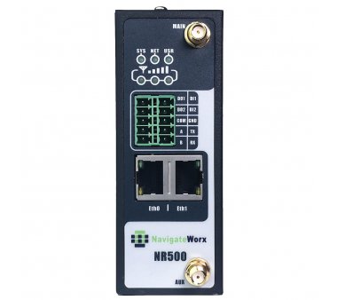 NavigateWorx NR500-S3G, Standard (A502333) 3G Industrie Router / Dual SIM, 2x LAN, OpenVPN