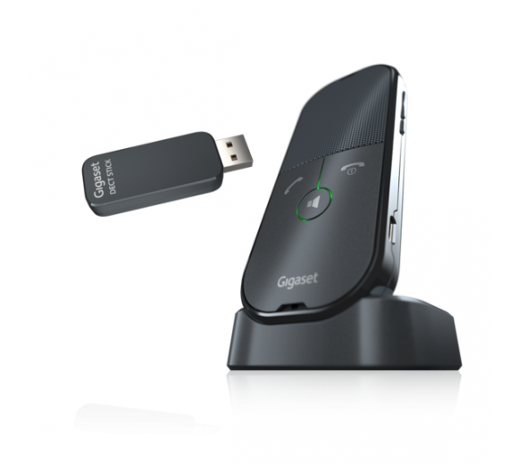 Gigaset ION DECT Handset & Audio speaker with DECT Dongle via USB - U