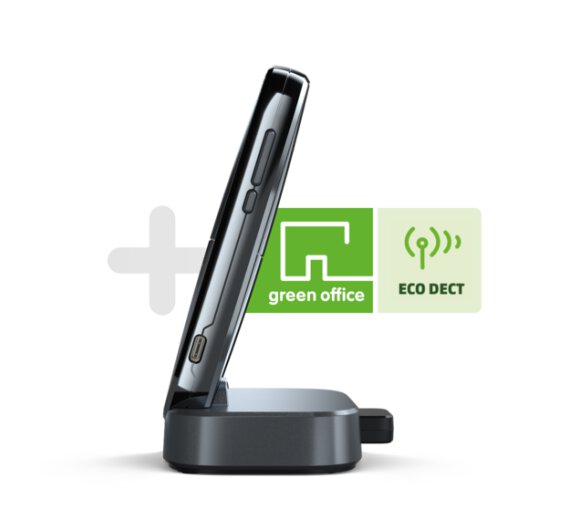 Gigaset ION  tragbares DECT Mobilteil & Audio Freisprechtelefon mit DECT Dongle via USB