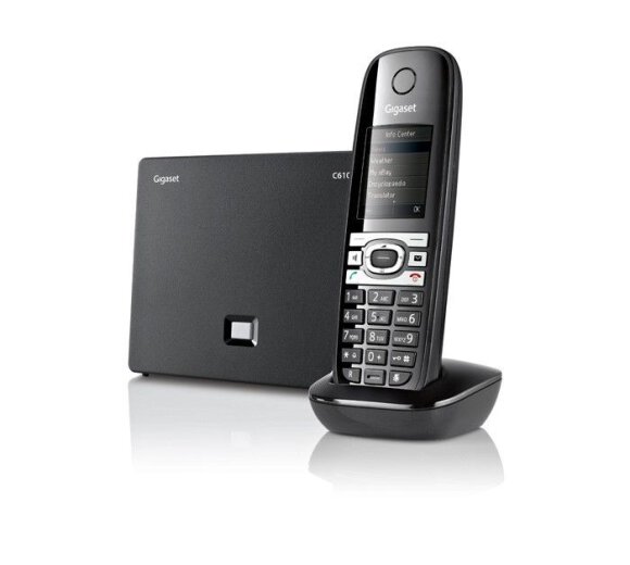 Gigaset C610IP DECT GAP HD Voice VoIP phone > LAN SIP / Analog Festnetzanschluss