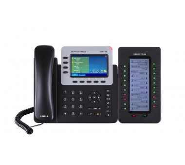 GRANDSTREAM GXP2140 Enterprise HD Voice IP Telephone, color high resolution Display, Dual gigabit Lan with PoE Port and Bluetooth, USB, EHS (Electronic Hook-Switch) with Plantronics headsets