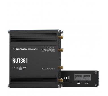 Teltonika RUT361 4G LTE-TDD & LTE-FDD CAT6 industrial mobile router (EU version)