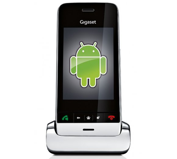 Gigaset SL930H metall/pianoschwarz, erweitertes Mobilteil inkl. Ladeschale, Android basierende DECT Telefon