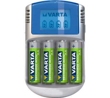 VARTA LCD Charger for AA / AAA rechargeable batteries,...