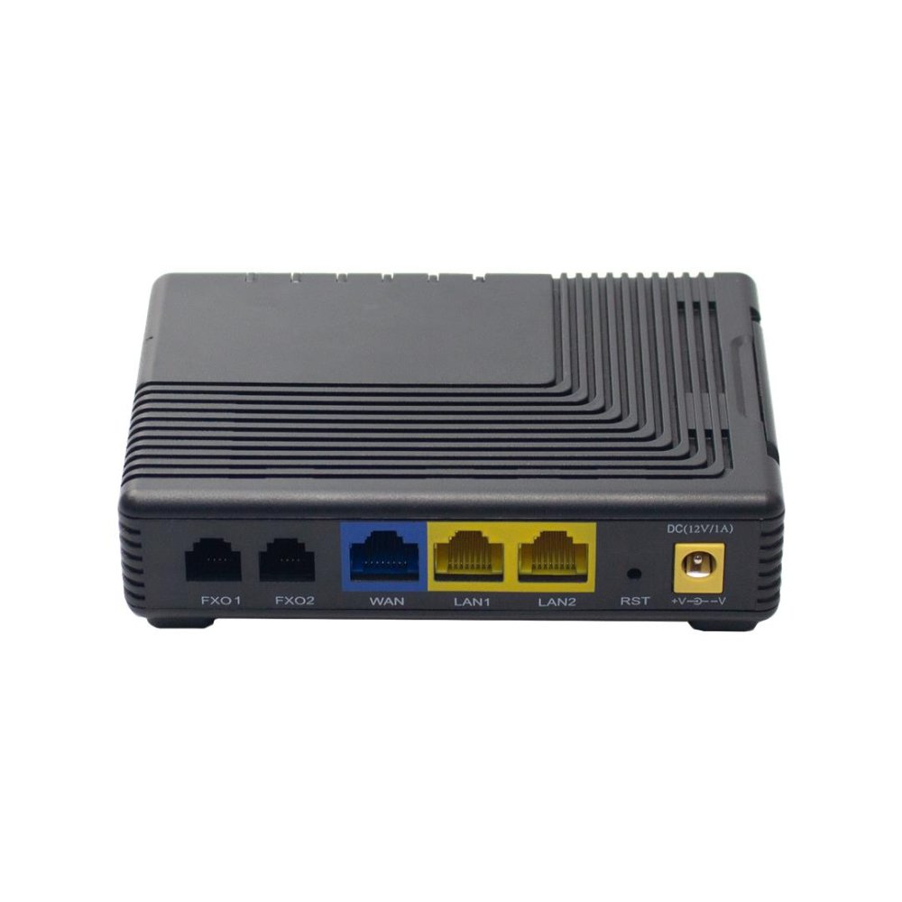 Flyingvoice FTA5120 VoIP Adapter (2 FXO ports, G.729 Codec, T.30 & T.