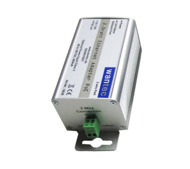 Wantec 2wIP C-Serie 2-Draht Ethernet Adapter mit PoE /...