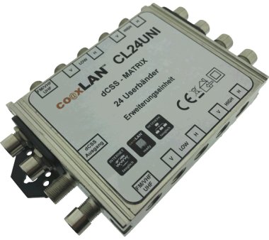 coaxLAN CL24UNI Erweiterungseinheit (ohne Netzteil)