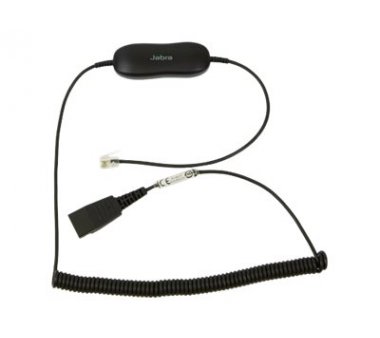 Jabra GN 1216 Connection cable SmartCord QD to RJ9 Spiral...