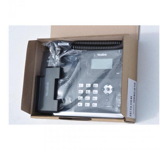 Yealink SIP-T41P IP phone with power supply unit