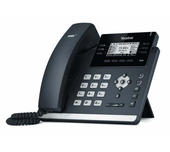 Yealink SIP-T41P IP-Telefon mit Netzteil