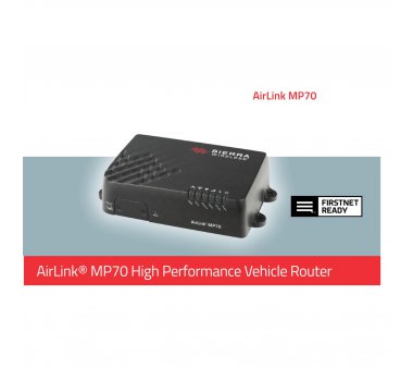 Sierra Wireless MP70 LTE-A Pro + WiFi Fahrzeug LTE Router (LTE Cat 12) mit Gigabit 4-Port Ethernet und 3 Gbit/s über 802.11ac WLAN (mit 3×3 MIMO)