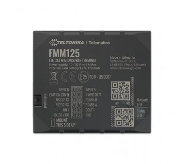 Teltonika FMM125 Advanced CAT M1/GSM/GNSS/BLE terminal...